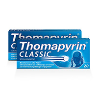 THOMAPYRIN CLASSIC Schmerztabletten Doppelpackung (2x20 St)