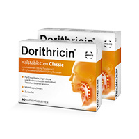 DORITHRICIN Halstabletten Classic Doppelpackung (2x40 St)