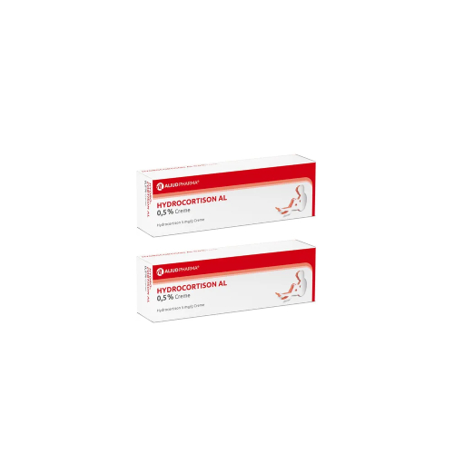 HYDROCORTISON AL 0,5% Creme Doppelpackung (2x30g)