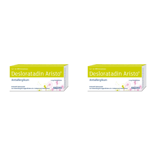 DESLORATADIN Aristo 5 mg Filmtabletten Set (2x 100St)