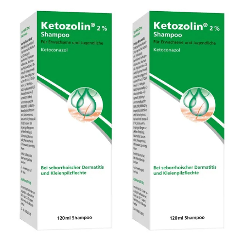KETOZOLIN 2% Shampoo Doppelpackung (2x 120ml)