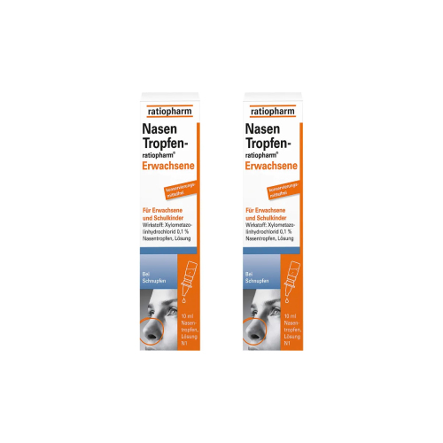 NASENTROPFEN-ratiopharm Erwachs.Konservier.frei Set (2x10ml)