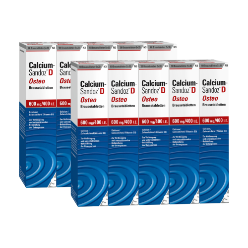 CALCIUM SANDOZ D Osteo Brausetabletten Set