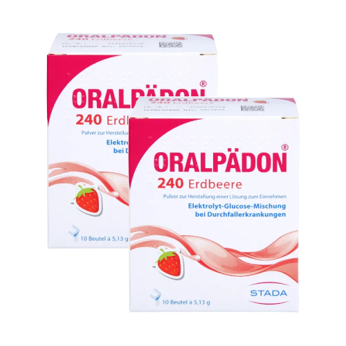 ORALPÄDON 240 Erdbeere Btl. Pulver Set (2x10St)