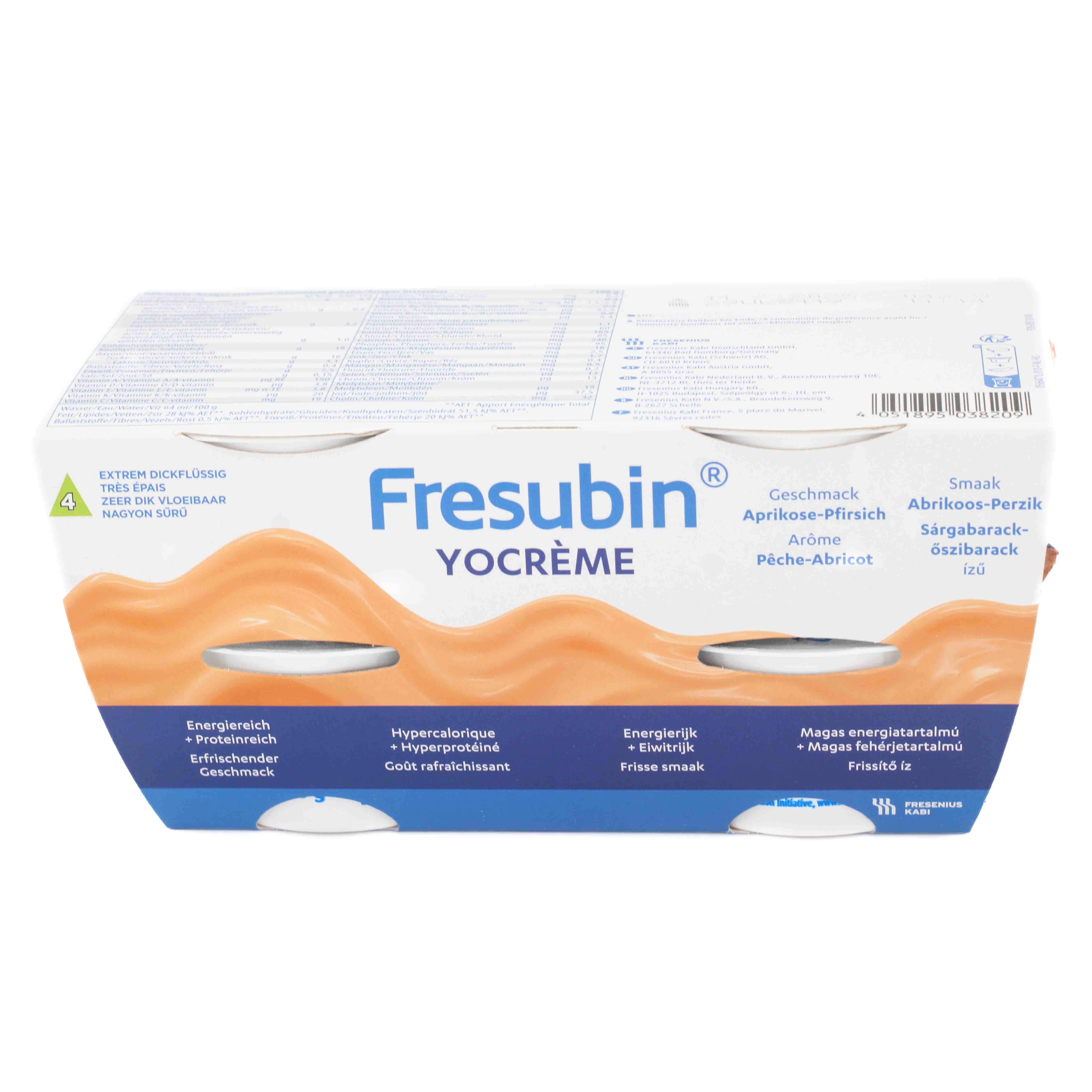 FRESUBIN YOcreme Aprikose Pfirsich