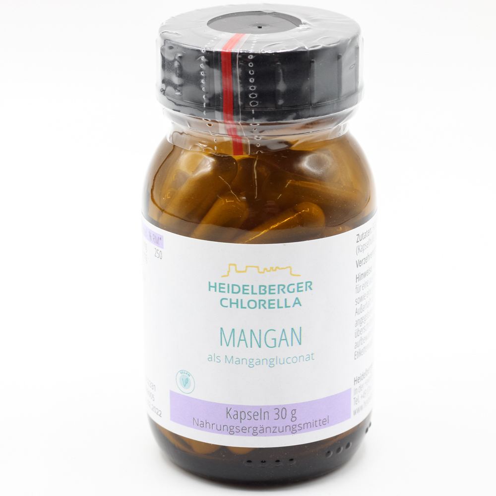 MANGAN ALS Mangangluconat Kapseln
