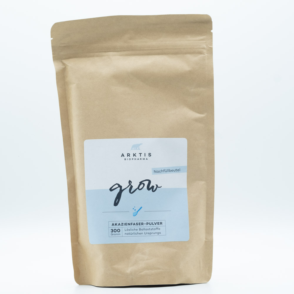 ARKTIS Grow Akazienfaser-Pulver Nachfüllpack