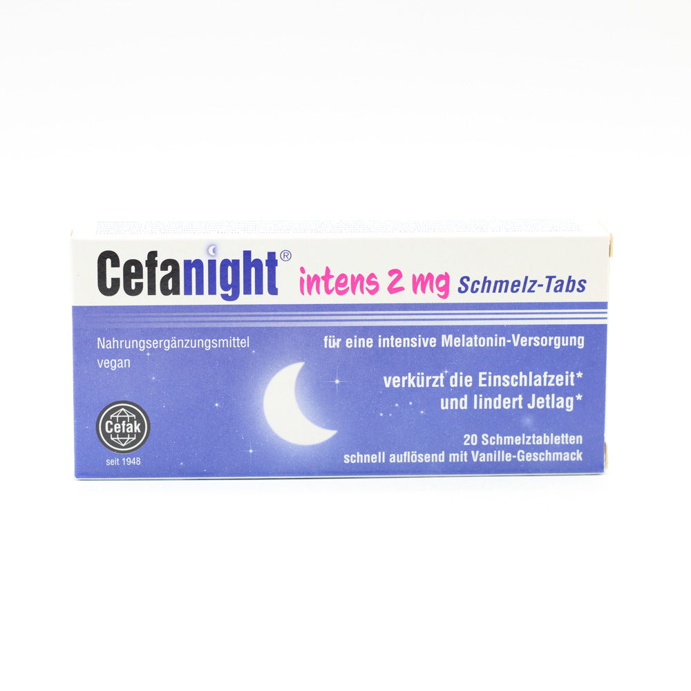CEFANIGHT intens 2 mg Schmelz-Tabs