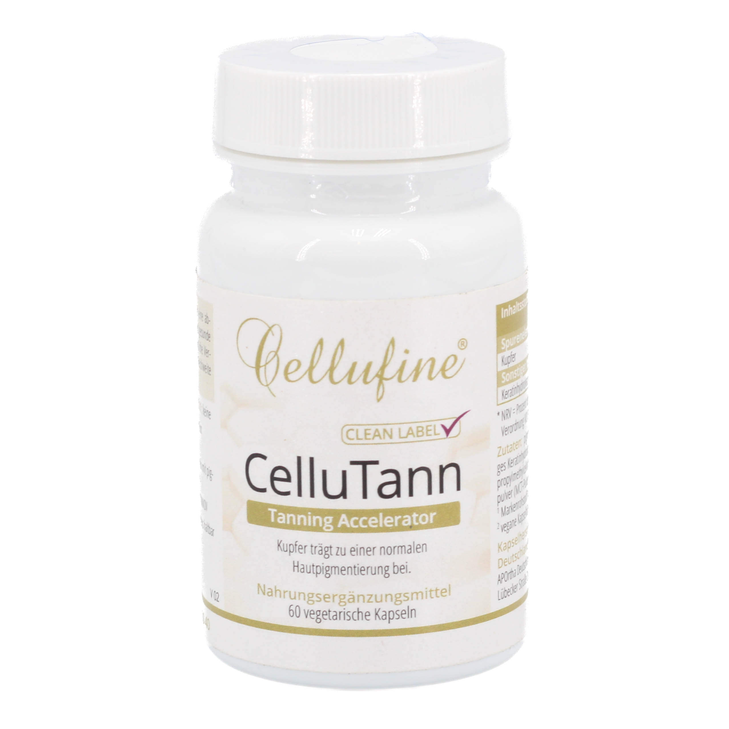 CELLUFINE CelluTann mit Melaline Kapseln