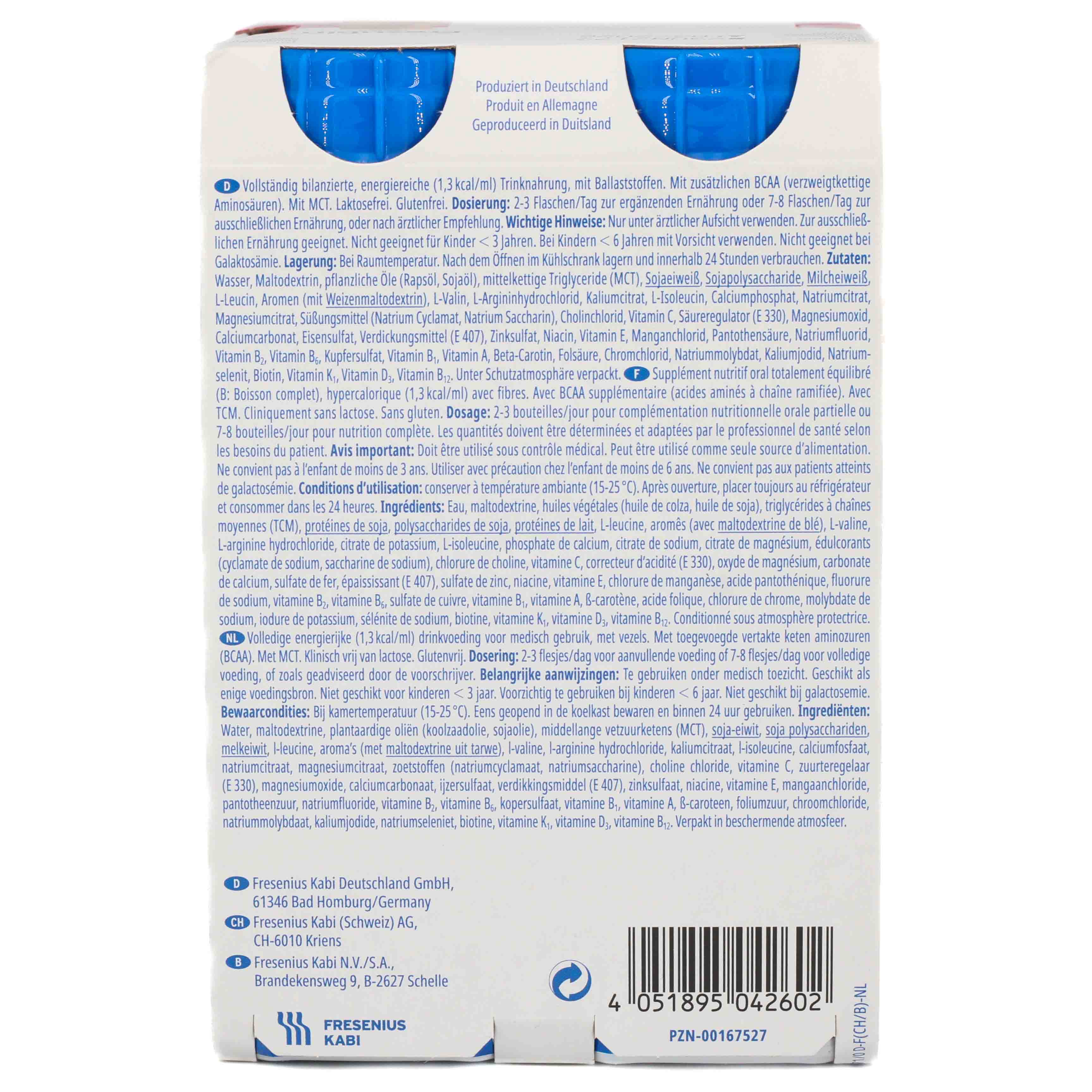 FRESUBIN HEPA DRINK Cappuccino Trinkflasche