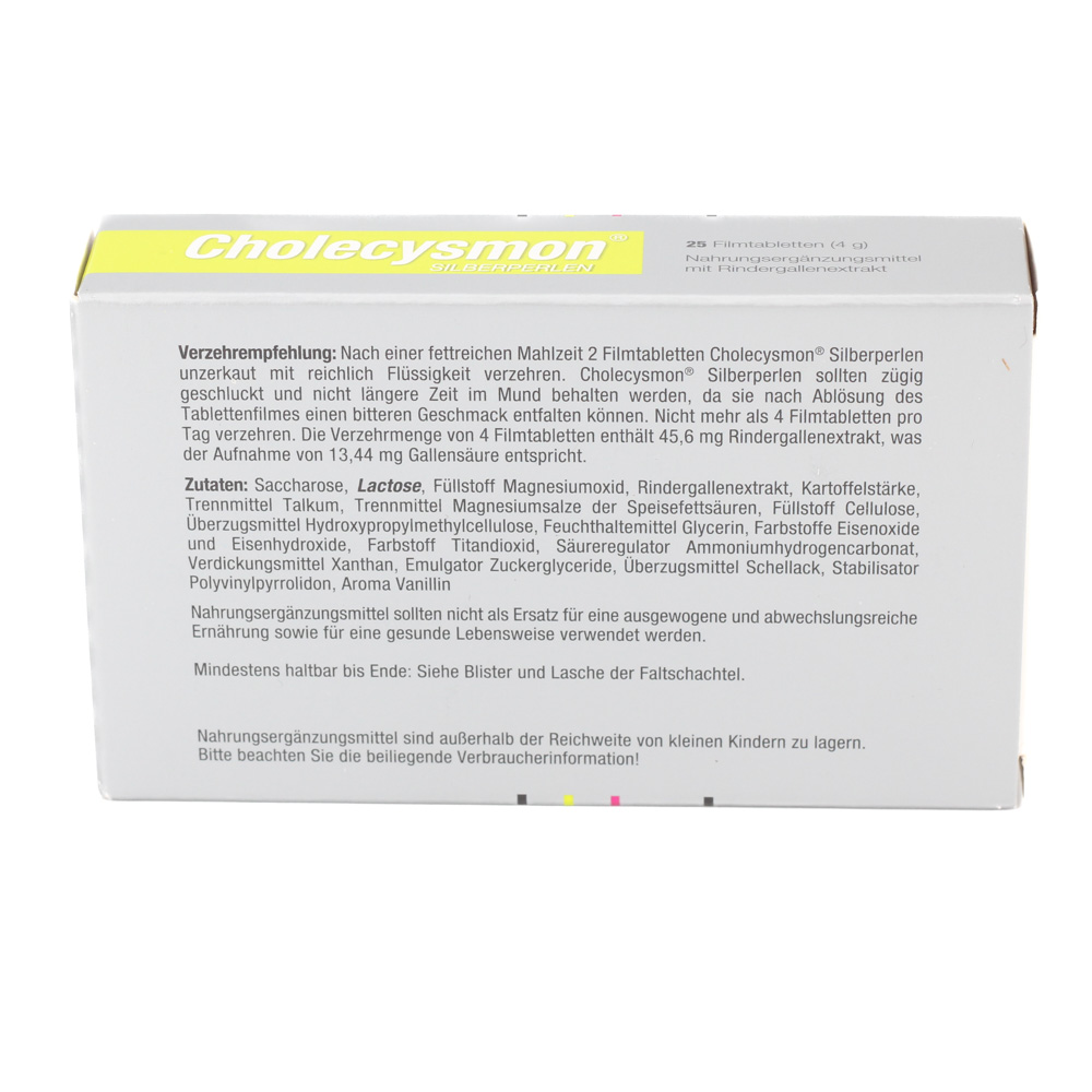 CHOLECYSMON Silberperlen