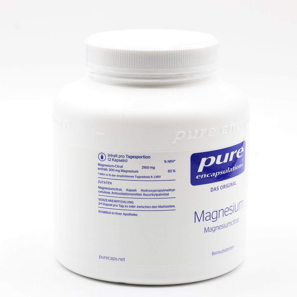 PURE ENCAPSULATIONS Magnesium Magn.Citrat Kapseln