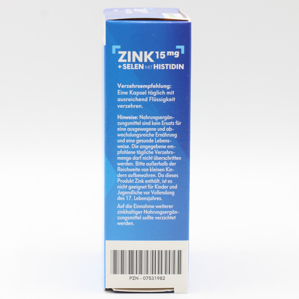 GESUND LEBEN Zink 15 mg+Selen Kapseln