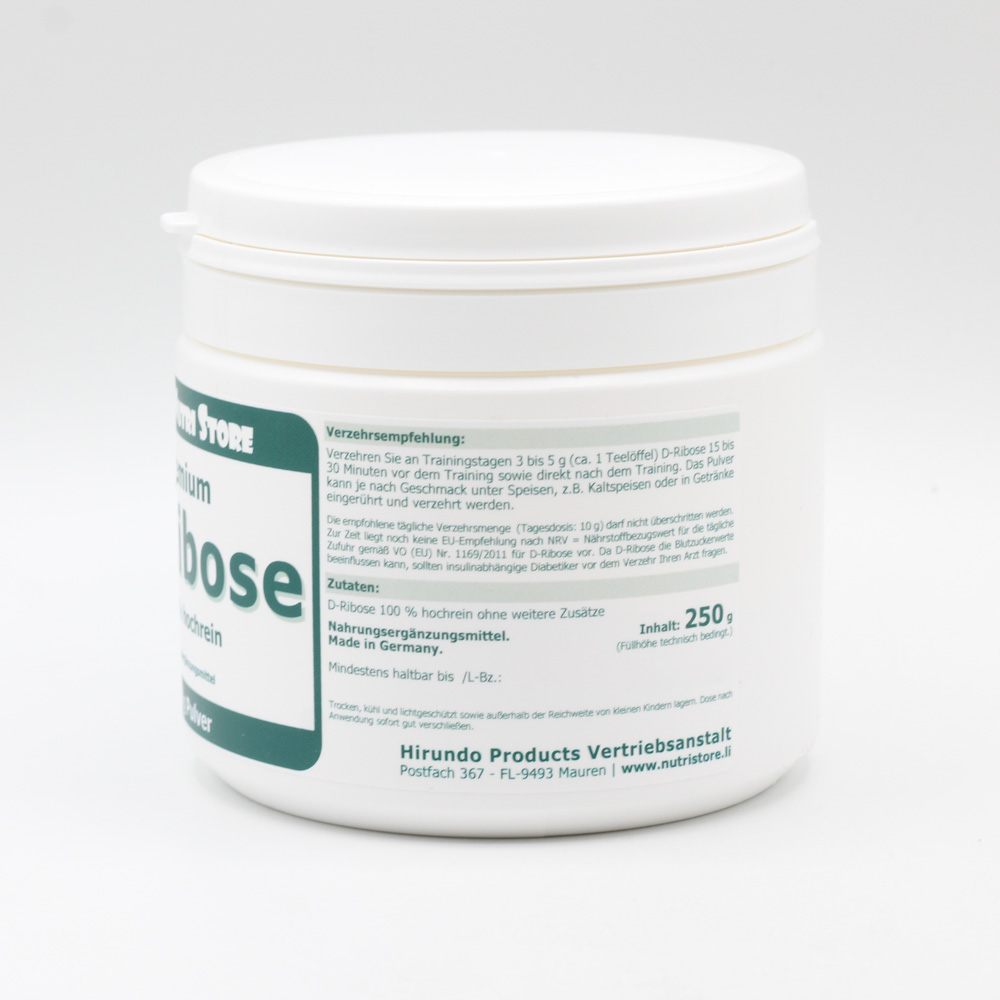 D-RIBOSE 100% hochrein Pulver