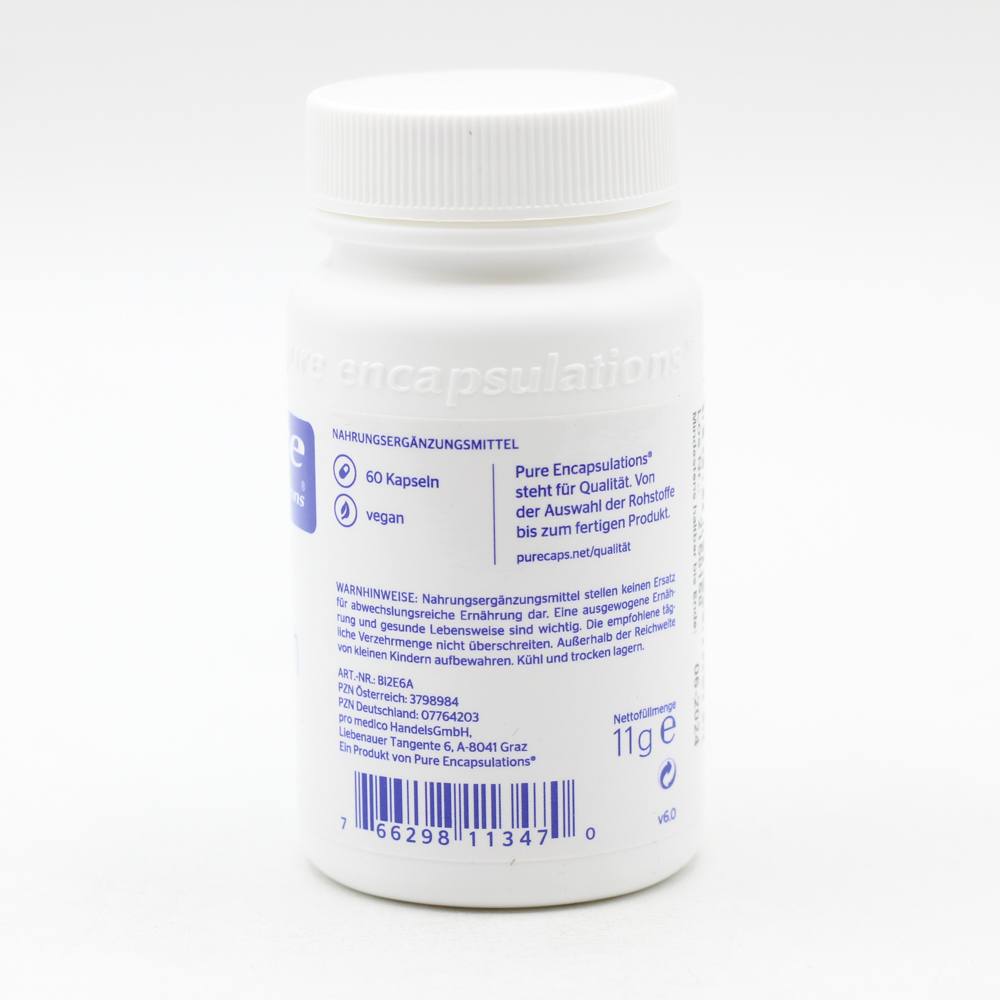 PURE ENCAPSULATIONS Biotin 2,5 mg Kapseln