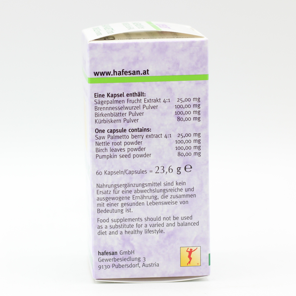 HAFESAN Sägepalme forte für die Frau Kapseln