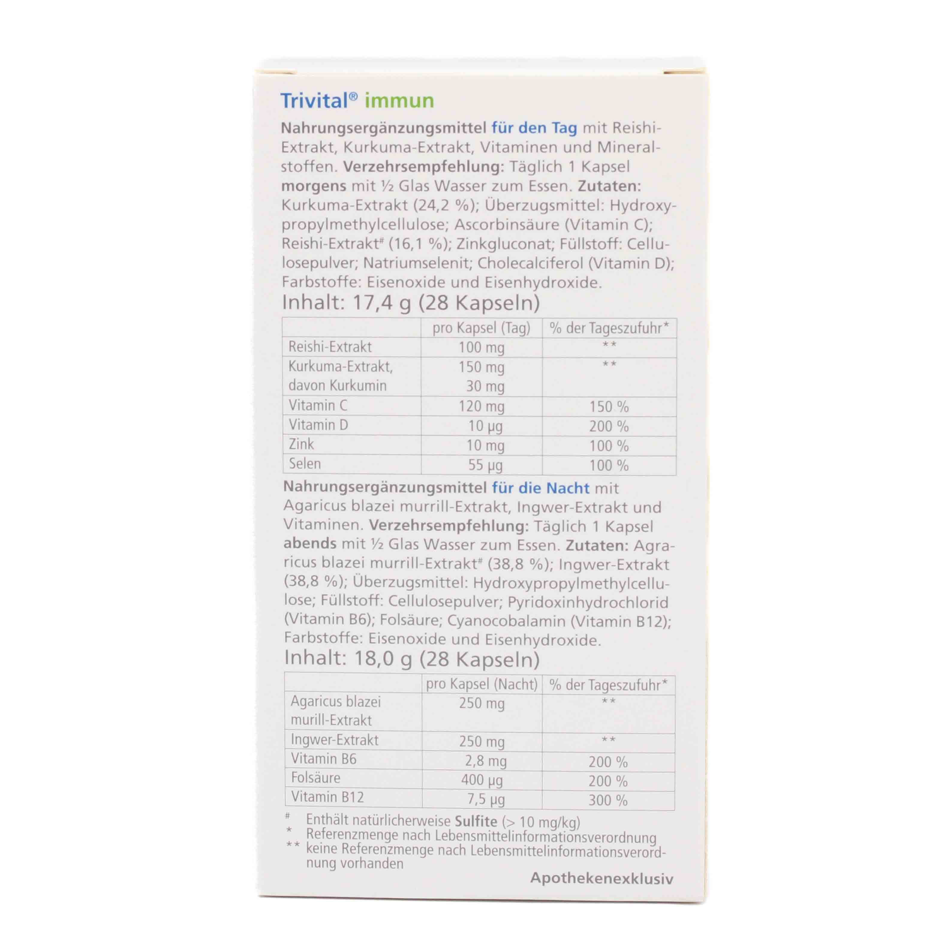 TRIVITAL immun Kapseln