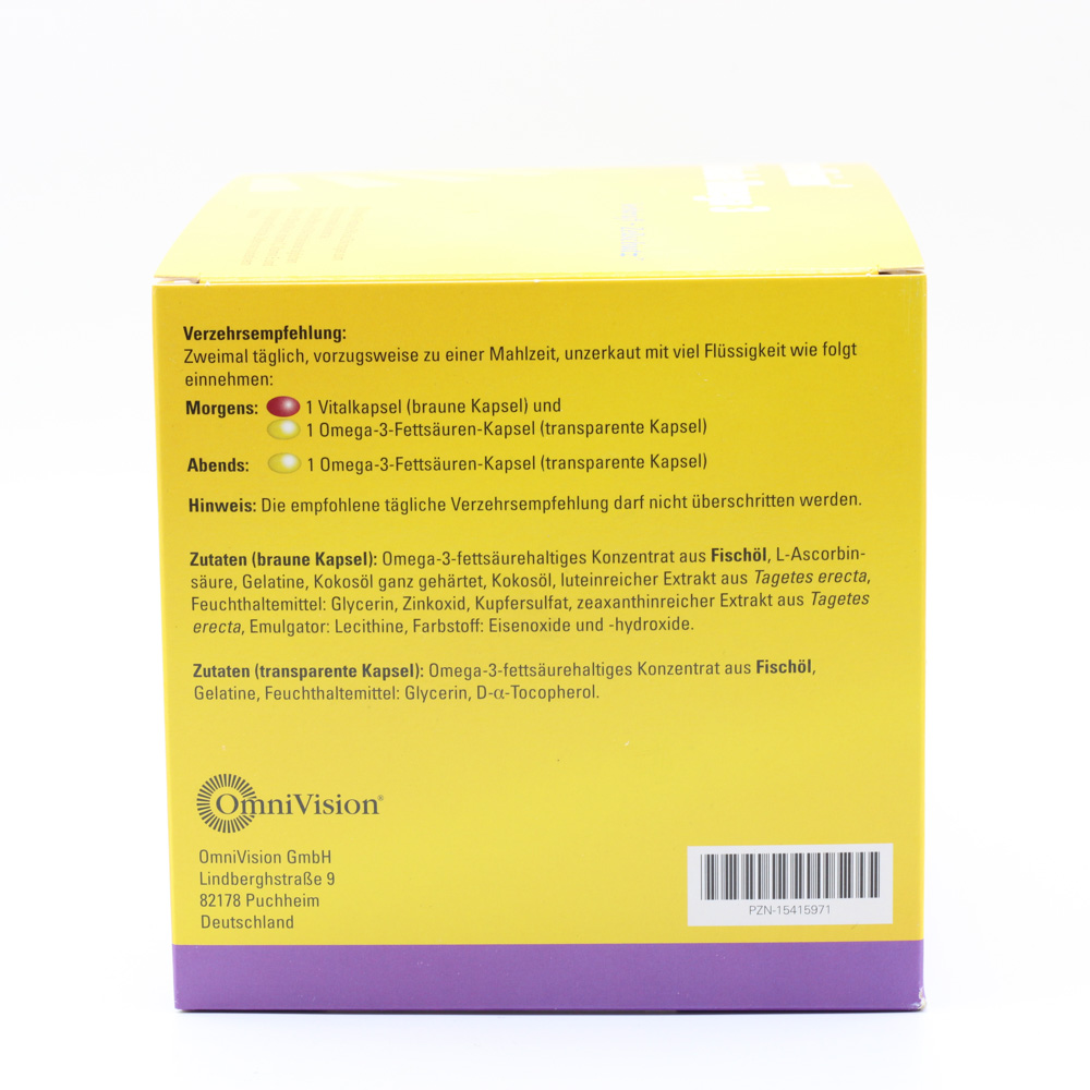 CENTROVISION Makula Omega-3 Kapseln