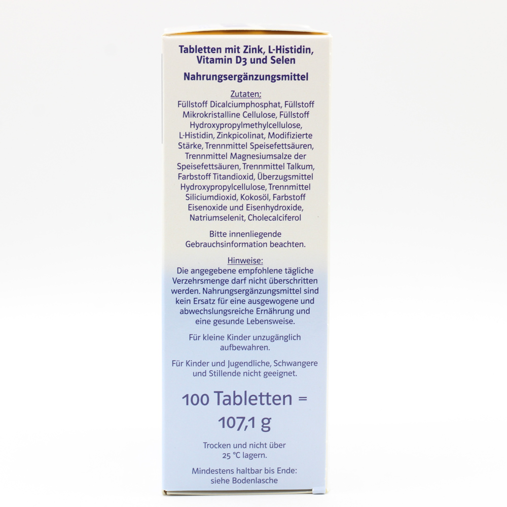 DOPPELHERZ Zink Immun Depot system Tabletten