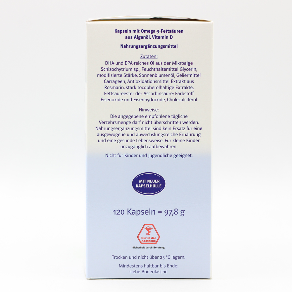 DOPPELHERZ Omega-3 pflanzlich system Kapseln