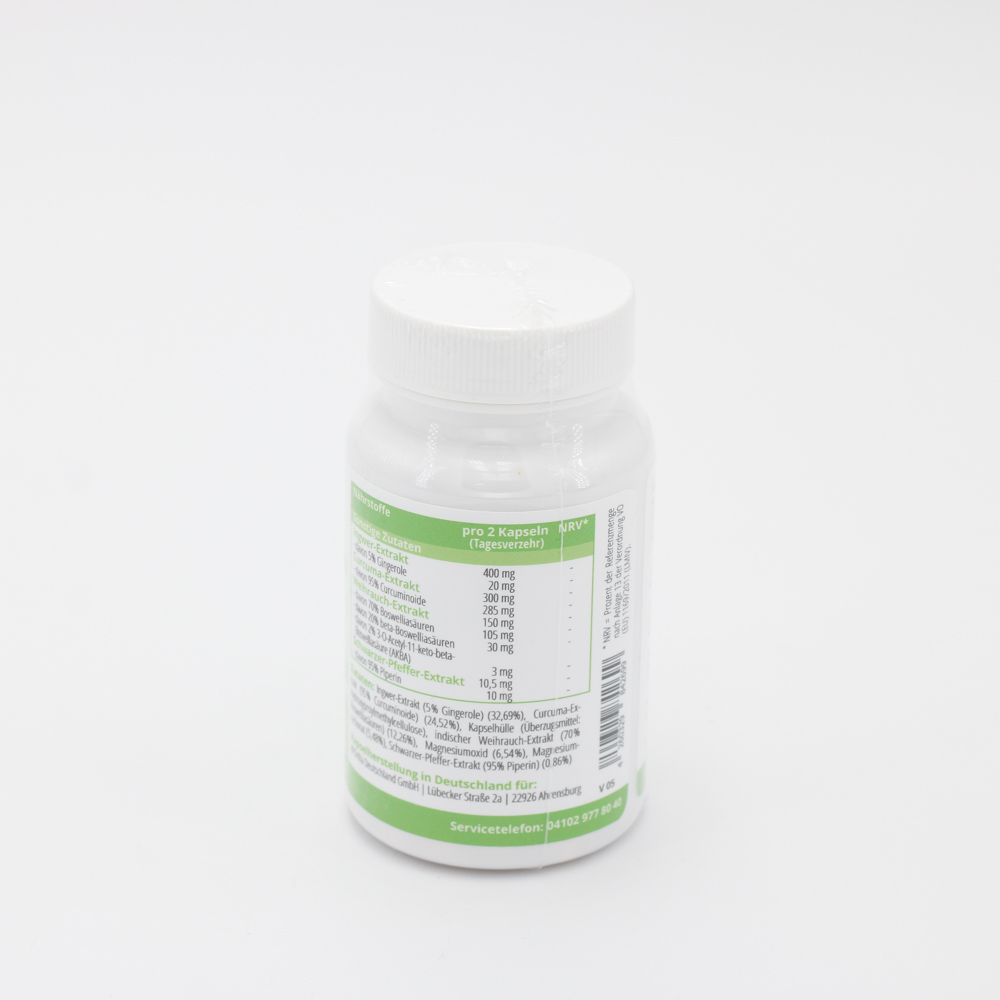 INGWER-CURCUMA Weihrauch-Komplex Kapseln