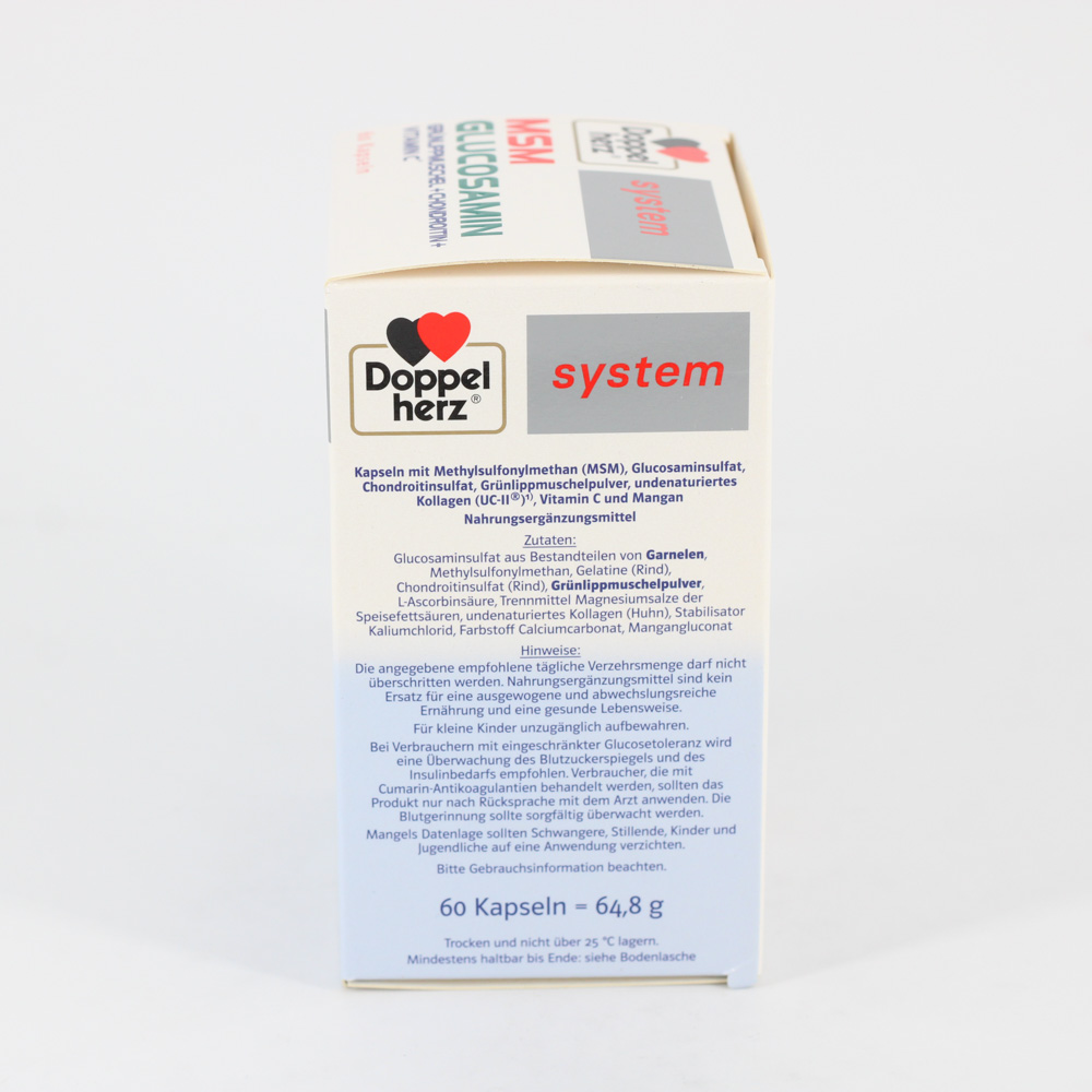 DOPPELHERZ MSM Glucosamin system Kapseln