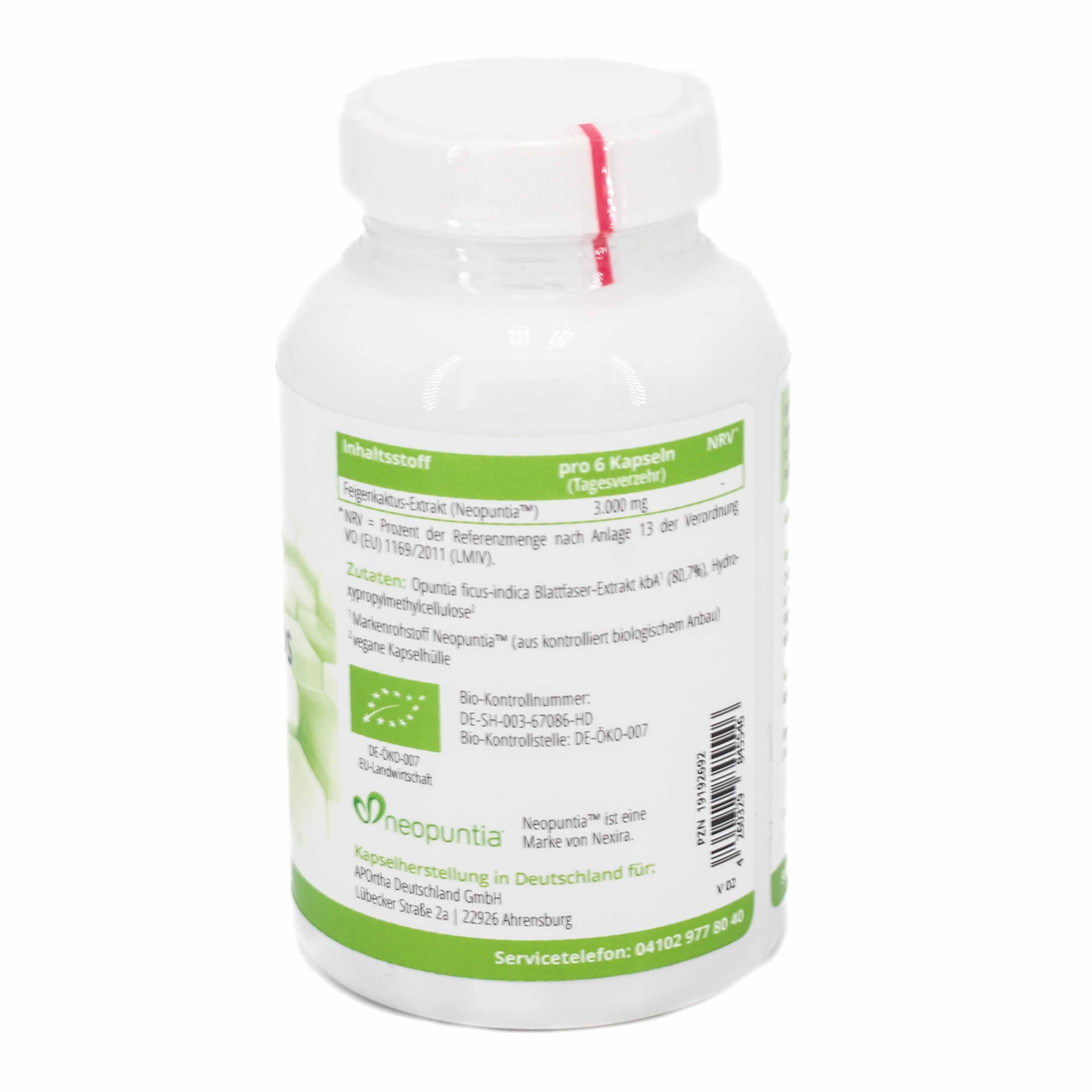APORTHA Bio neopuntia Feigenkatus vegane Kapseln