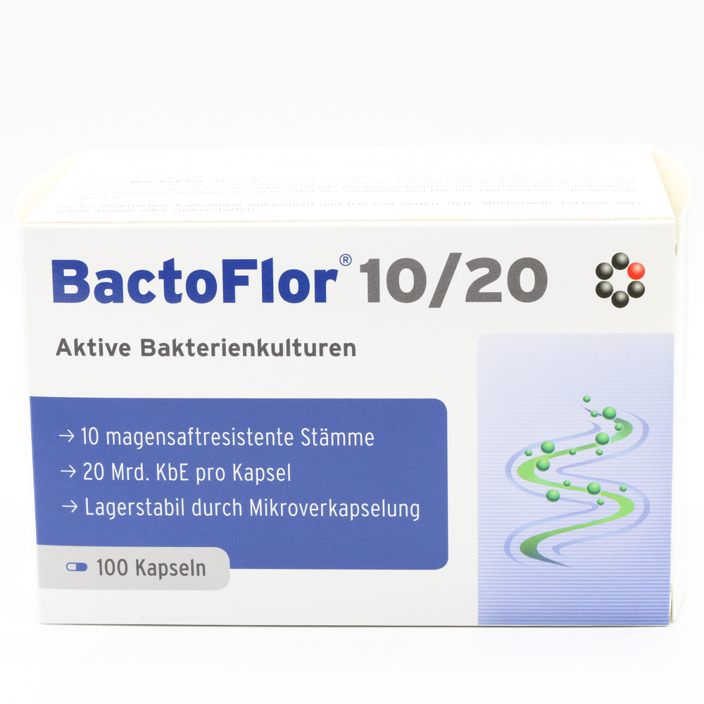BACTOFLOR 10/20 Kapseln Doppelpackung (2x100 St)