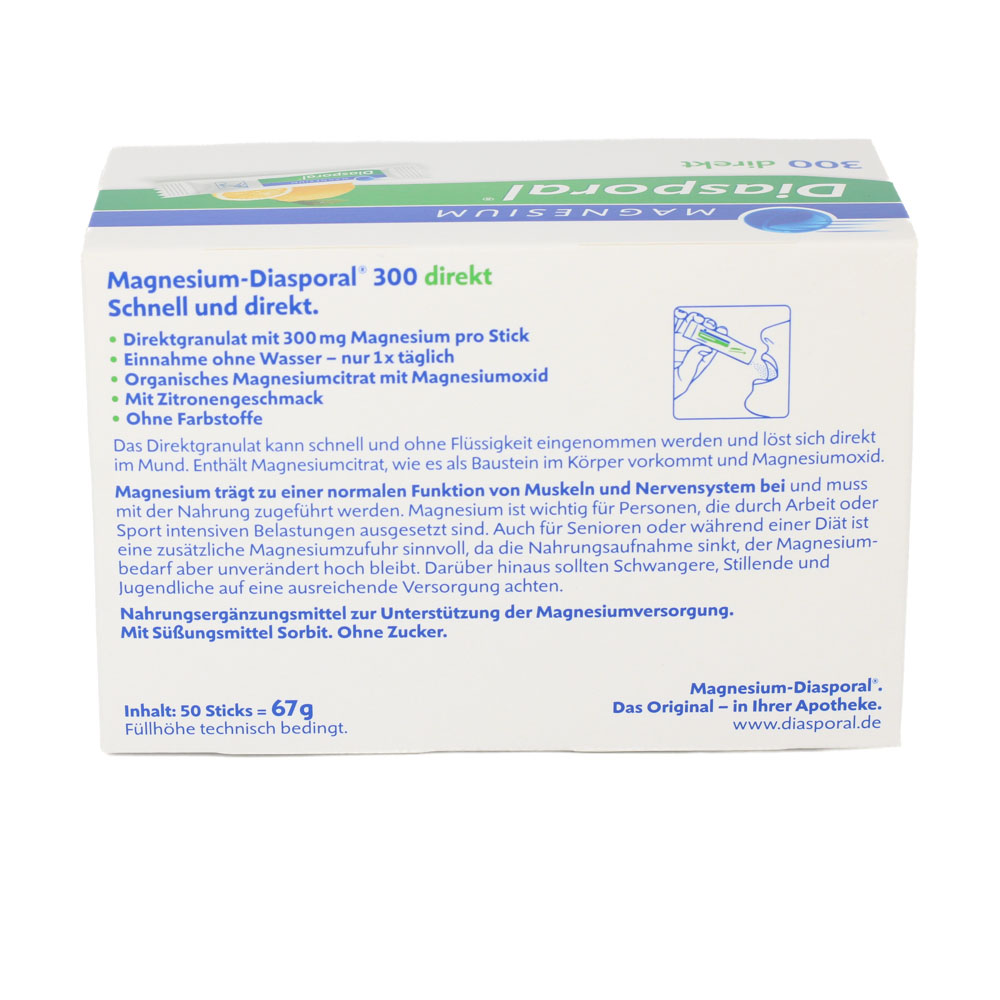 MAGNESIUM DIASPORAL 300 direkt Granulat
