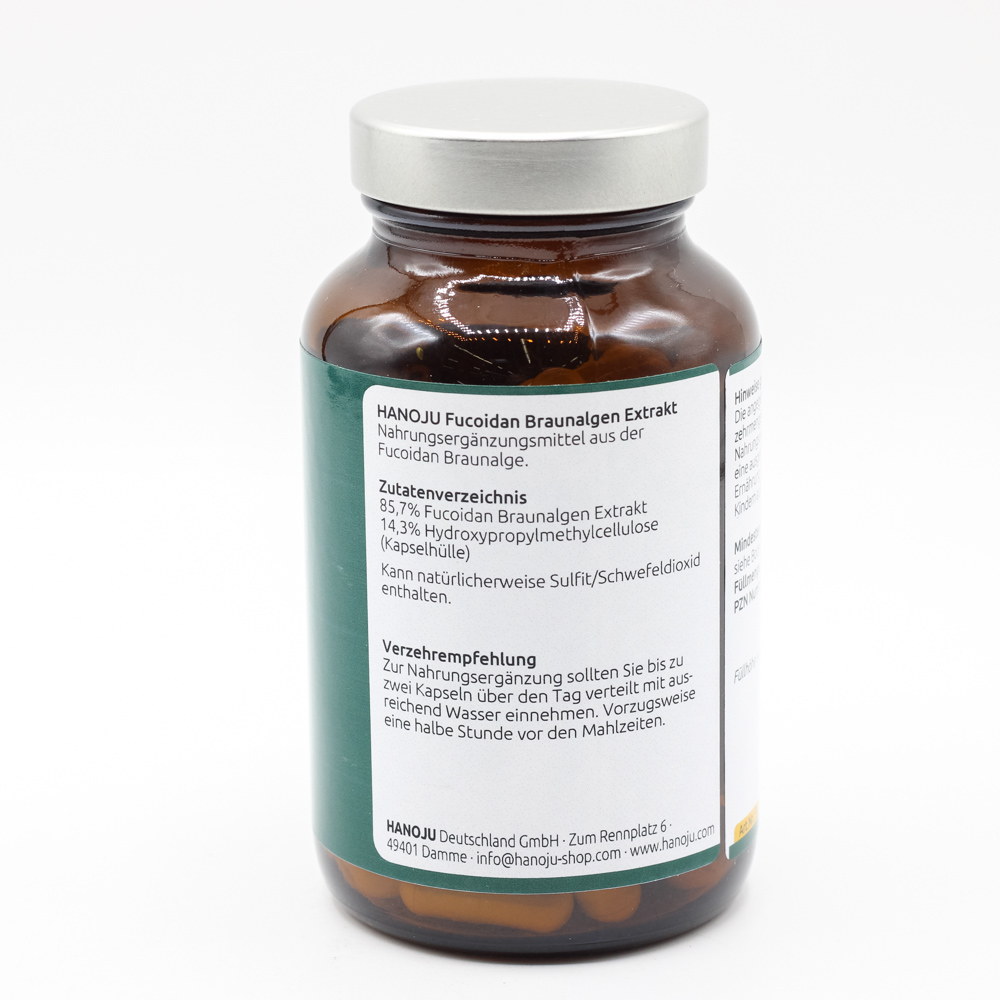FUCOIDAN Braunalge 600 mg Kapseln