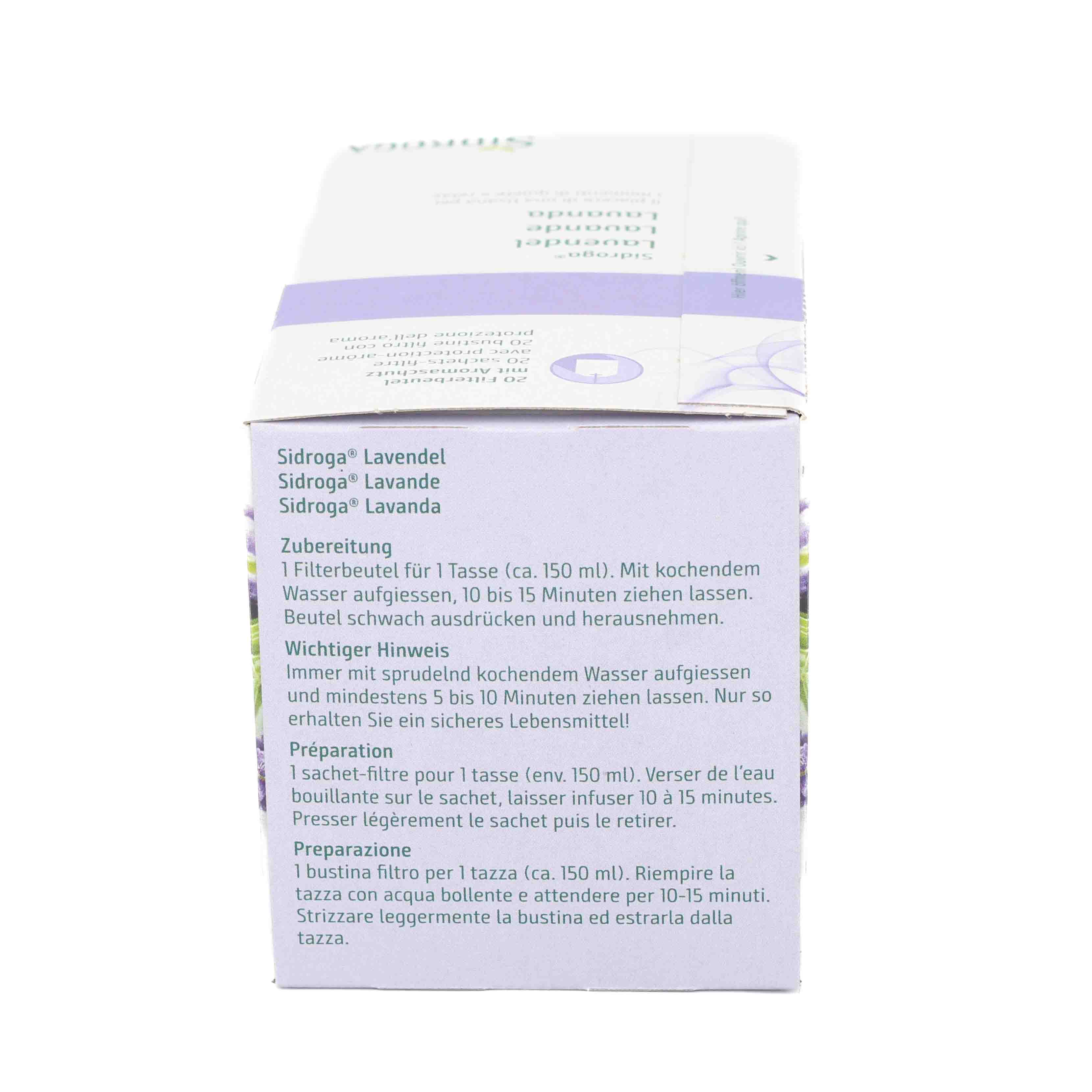 SIDROGA Lavendel Tee