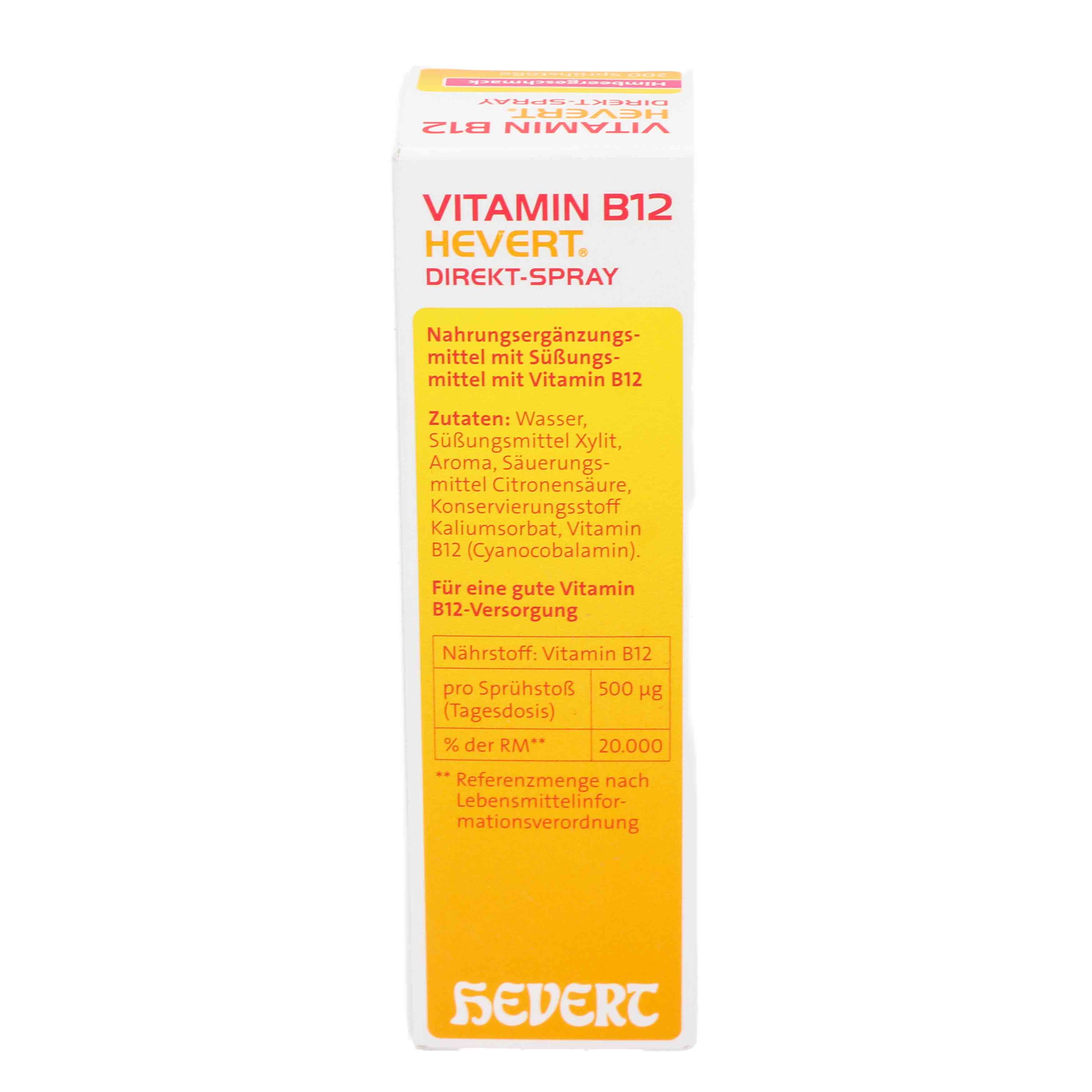 VITAMIN B12 HEVERT Direkt-Spray