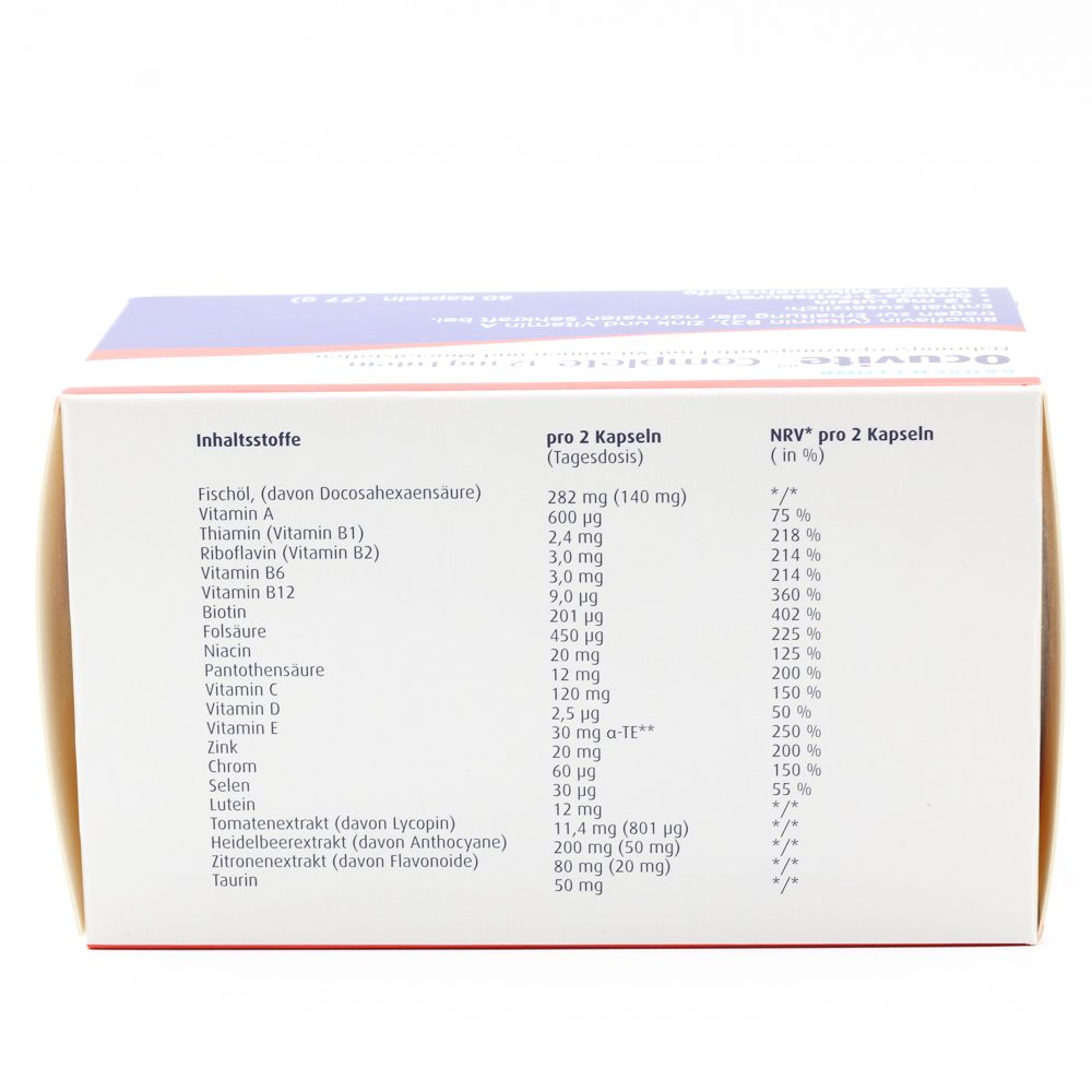 OCUVITE Complete 12 mg Lutein Kapseln