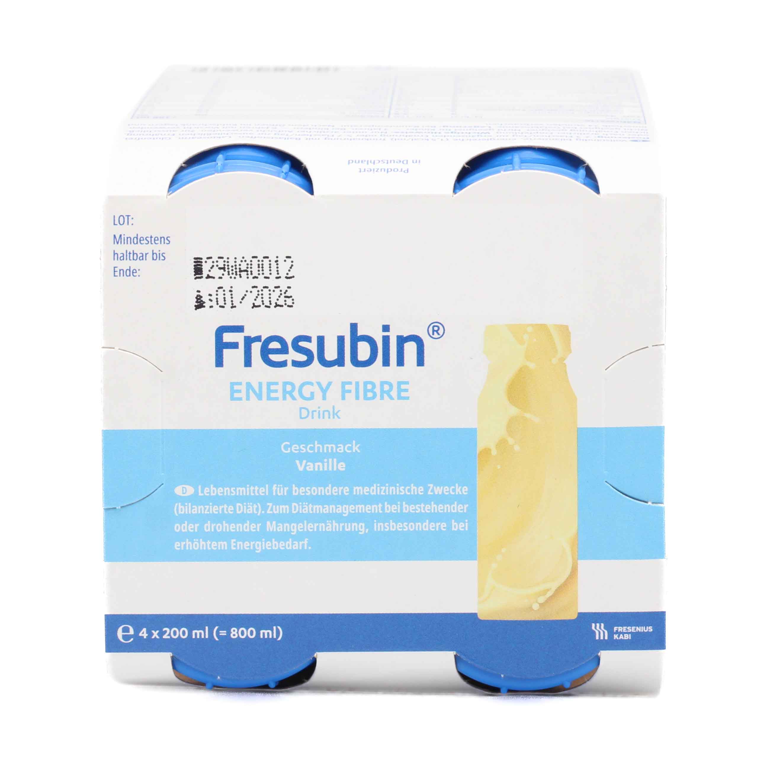 FRESUBIN ENERGY Fibre DRINK Vanille Trinkflasche Trinknahrung
