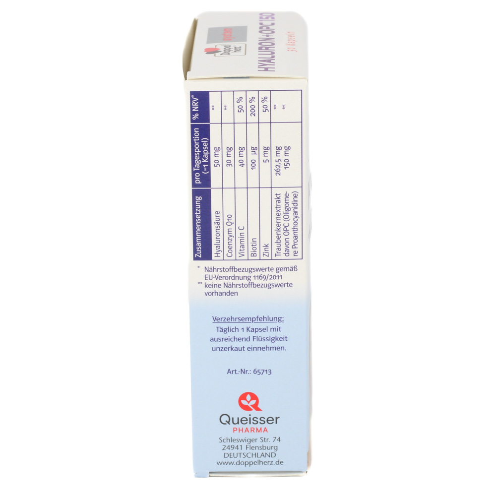 DOPPELHERZ Hyaluron+OPC system Kapseln