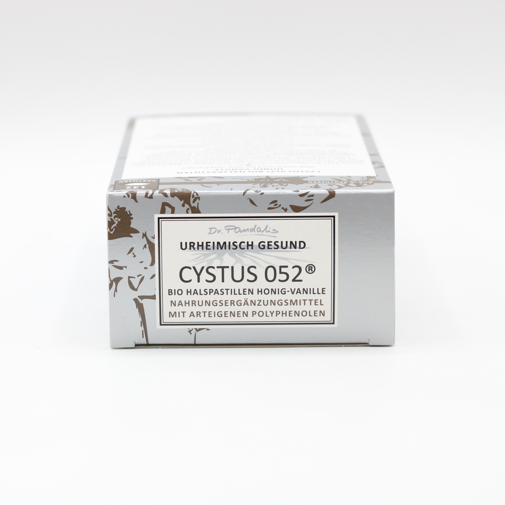 CYSTUS 052 Bio Halspastillen Honig Vanille