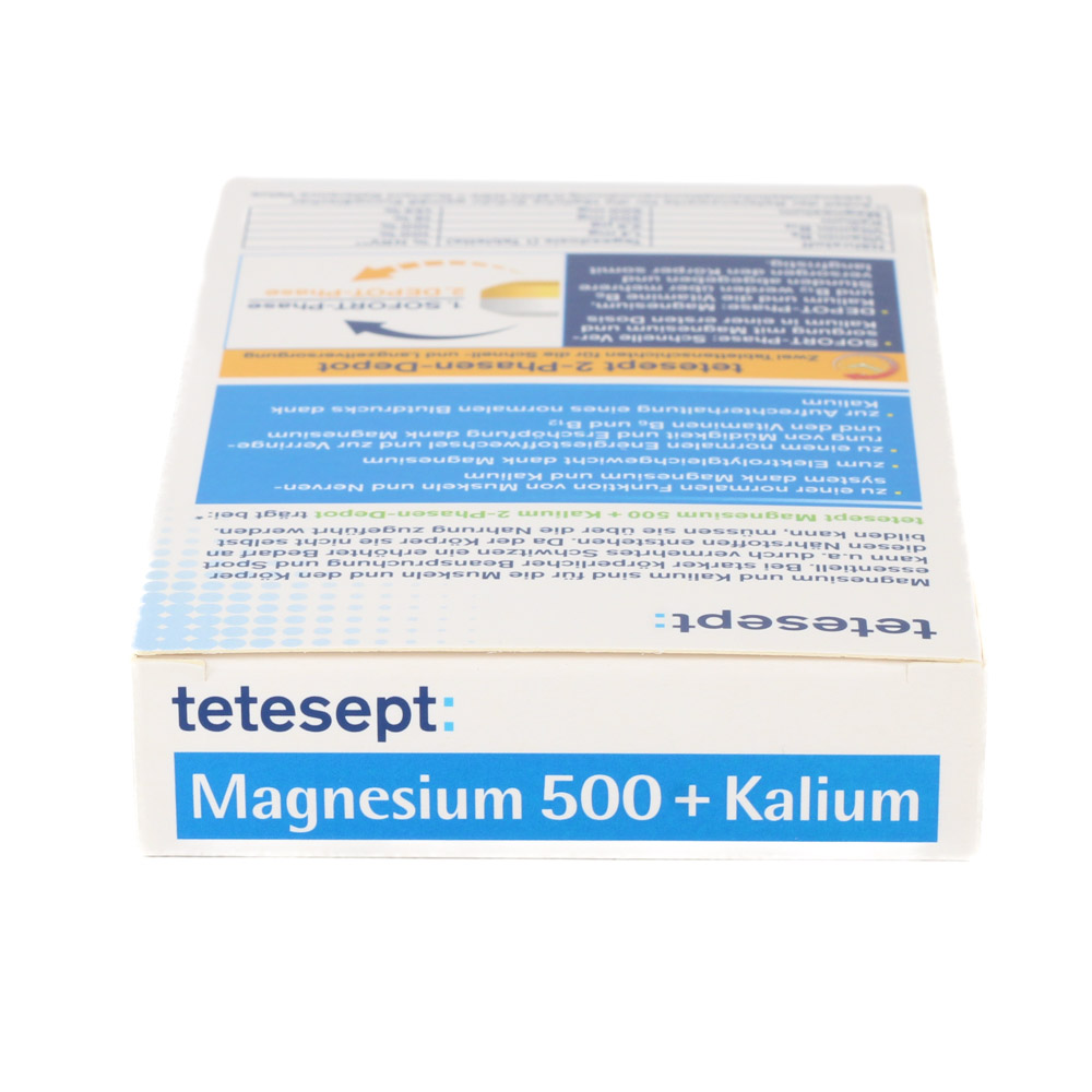 TETESEPT Magnesium 500+Kalium Tabletten