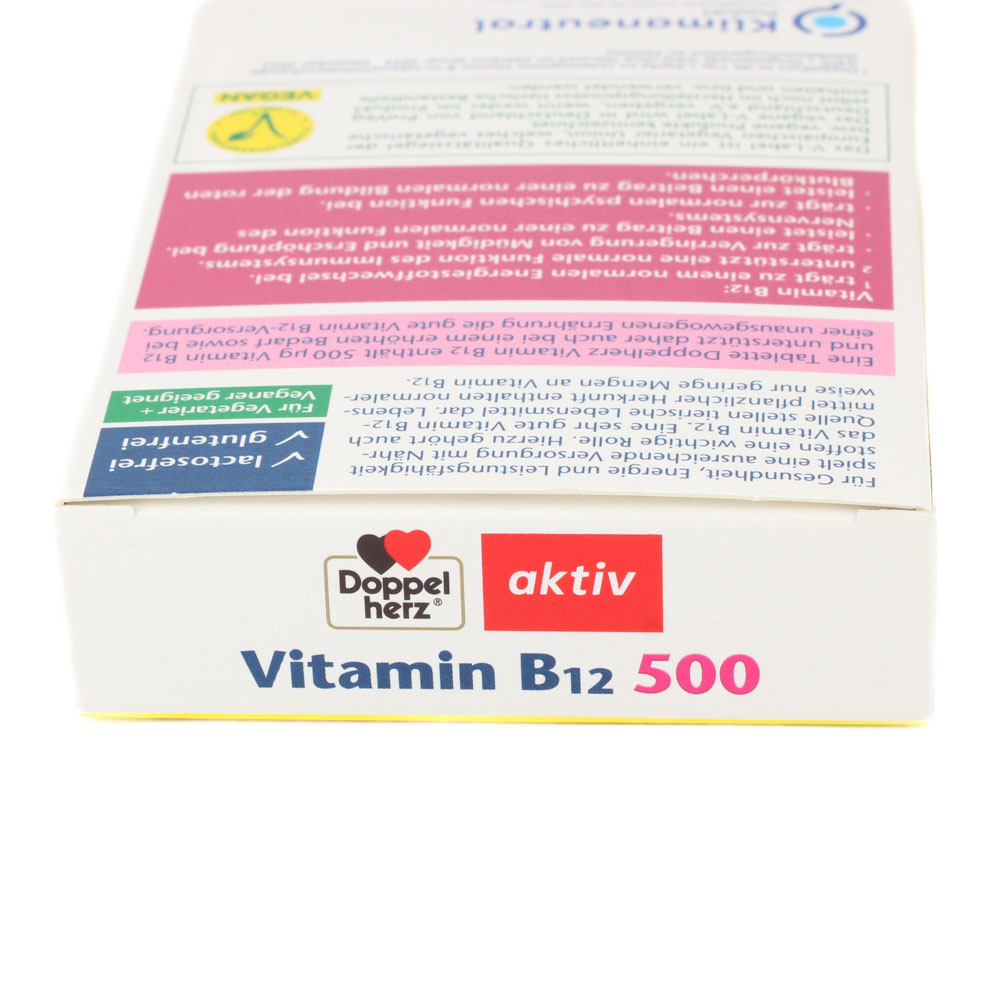 DOPPELHERZ Vitamin B12 500 Tabletten