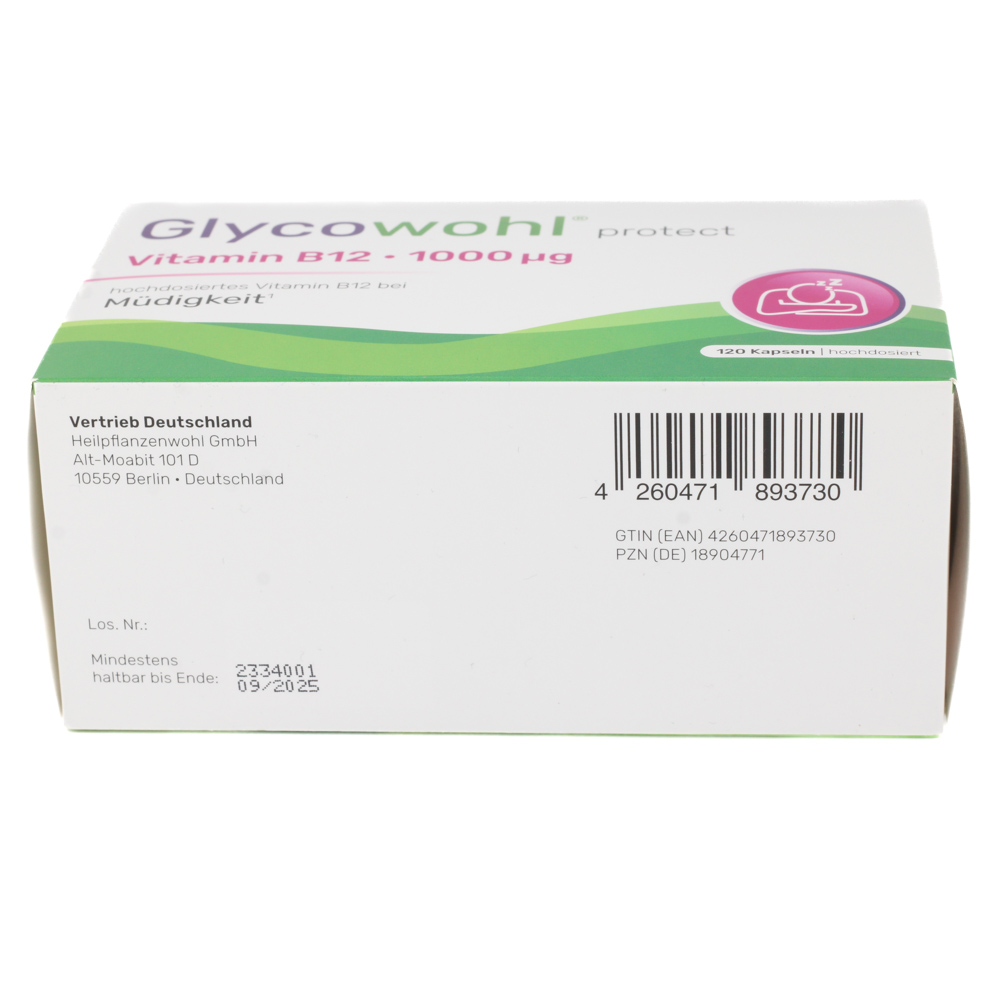 GLYCOWOHL Vitamin B12 1000 μg hochdos.vegan Kaps.