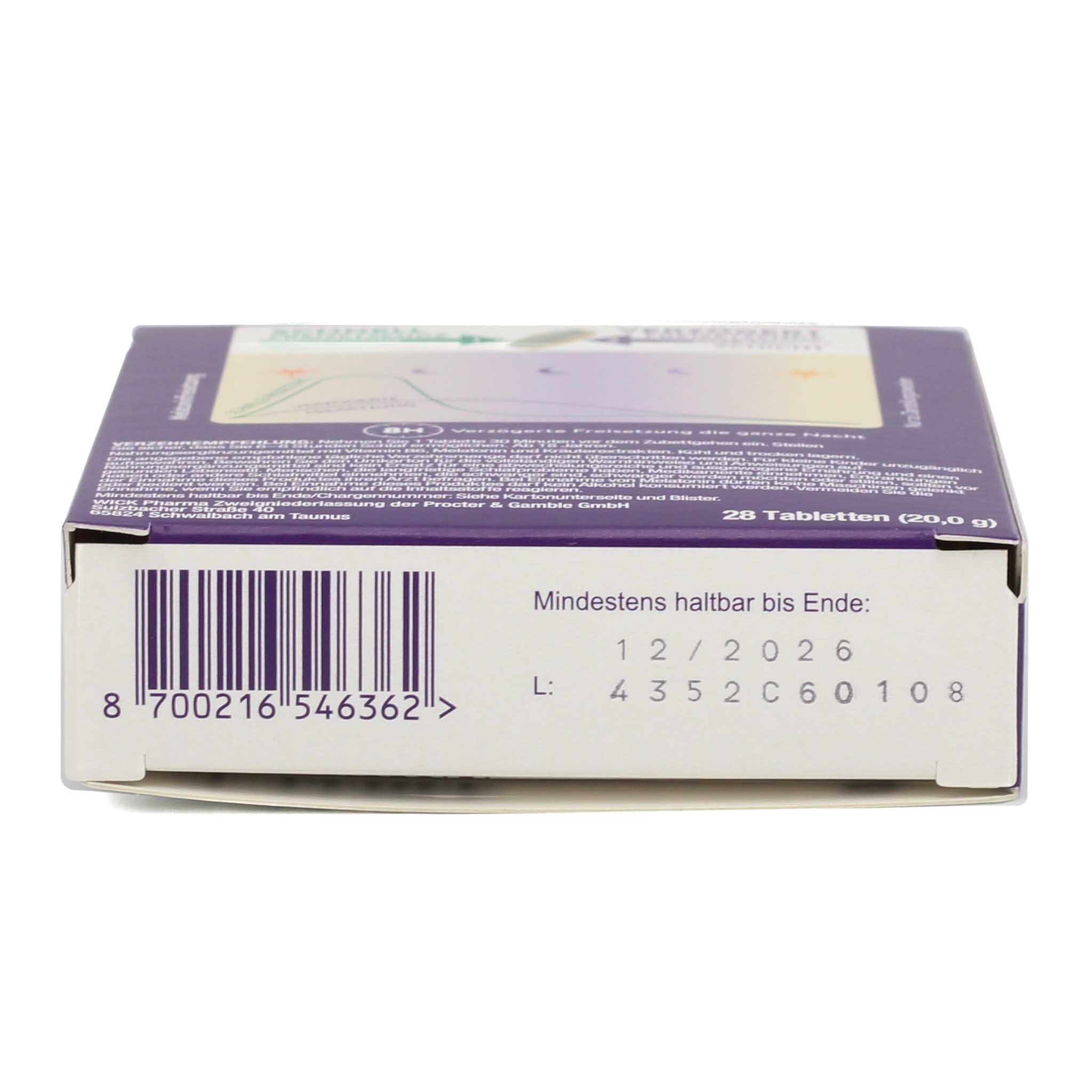 WICK ZzzQuil Gute Nacht Ein- und Durchschlafen TAB