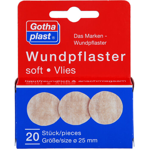 GOTHAPLAST Wundpfl.soft Vlies 2,5 cm