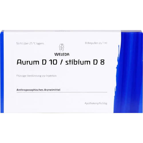 AURUM D 10/Stibium D 8 Ampullen