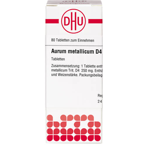 AURUM METALLICUM D 4 Tabletten