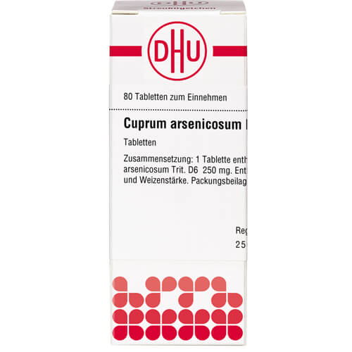 CUPRUM ARSENICOSUM D 6 Tabletten