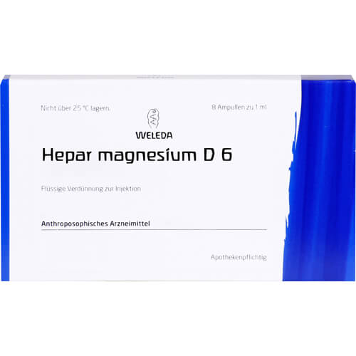 HEPAR MAGNESIUM D 6 Ampullen
