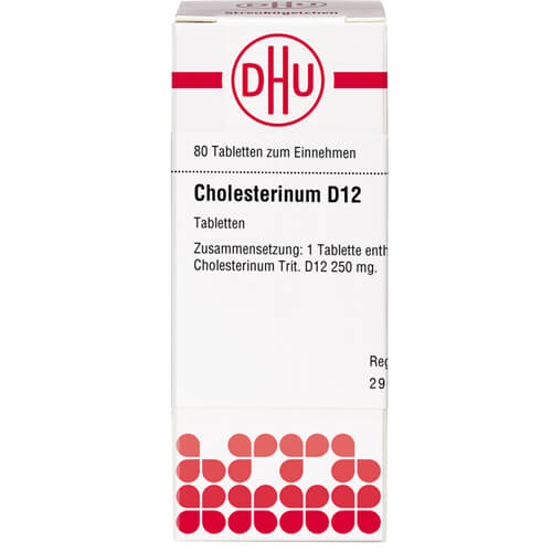 CHOLESTERINUM D 12 Tabletten