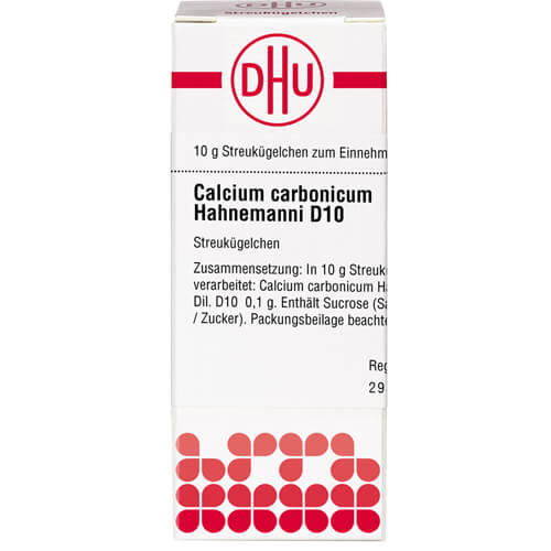CALCIUM CARBONICUM Hahnemanni D 10 Globuli