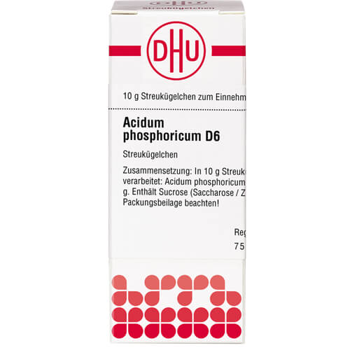 ACIDUM PHOSPHORICUM D 6 Globuli