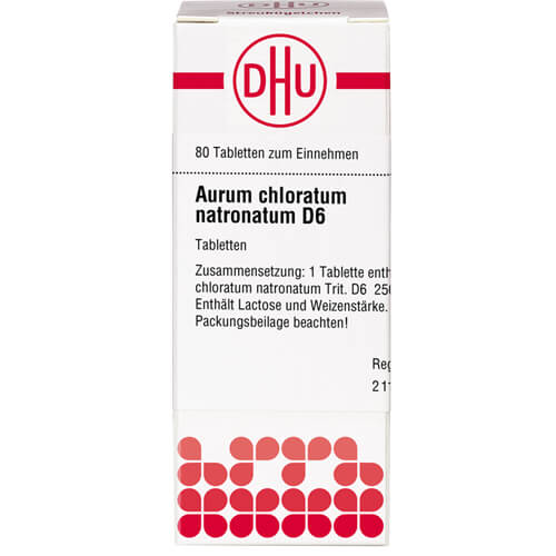 AURUM CHLORATUM NATRONATUM D 6 Tabletten