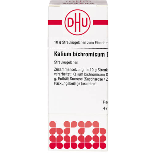 KALIUM BICHROMICUM D 30 Globuli